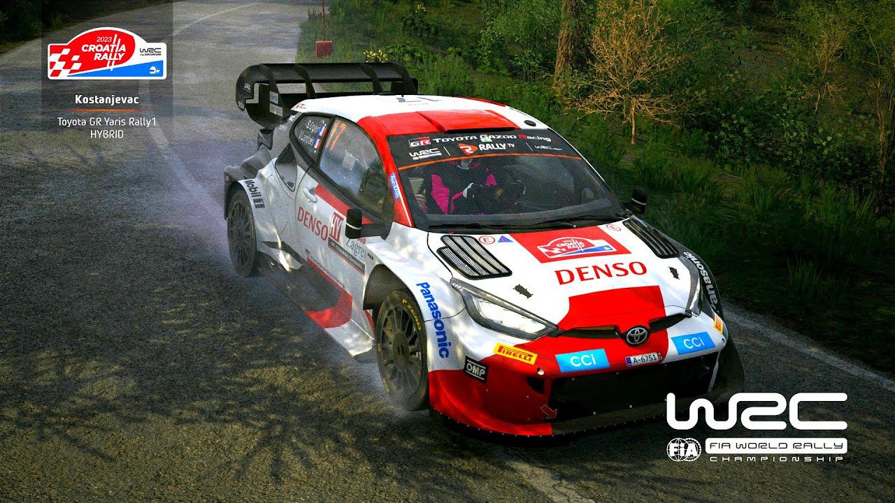 EA SPORTS WRC Rally Croatia Tayota GR Yaris Rally 1 HYBRID (PS 5 4k) смотреть онлайн