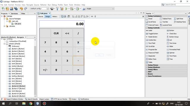Java Swing Tutorial Calculator 1of2 смотреть онлайн