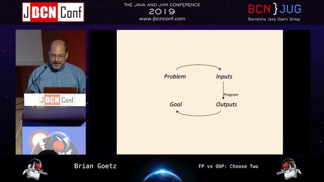 FP vs OOP: Choose Two by Brian Goetz at JBCNConf'19 смотреть онлайн