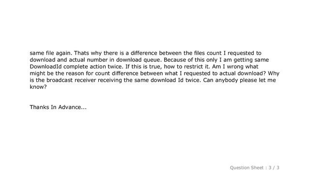 Android : DownloadManager.ACTION_DOWNLOAD_COMPLETE broadcast receiver receiving same download id mo смотреть онлайн