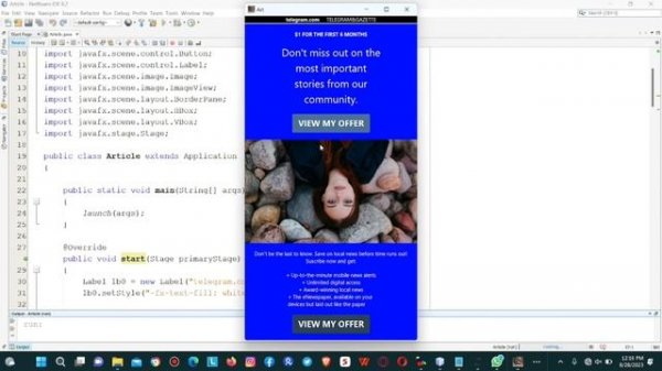#Java #Java-FX #GUI #Application #Development #Design #Desktop