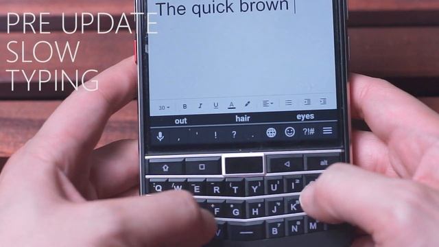 Unihertz Titan Keyboard Software Update - Before/ After Typing Test , no missed keypresses? смотреть онлайн