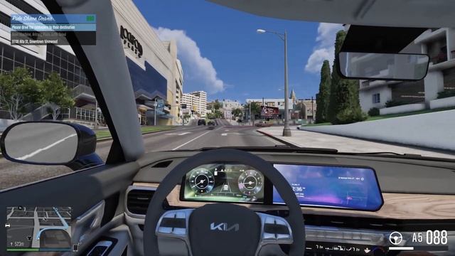 Uber 2024 Kia Telluride SXP - NVE GTA 5 смотреть онлайн