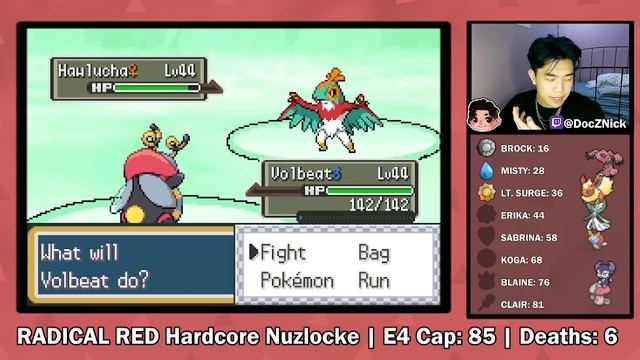 I try to Beat RADICAL RED Nuzlocke on HARDCORE mode! смотреть онлайн
