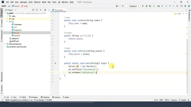 Lesson 4: Constructor in Java By Sathith (Tamil) смотреть онлайн