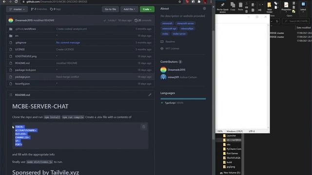 Minecraft BDS discord chatbridge смотреть онлайн