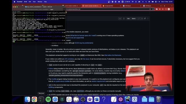 Your own Messaging server - How to Install a Matrix Server in Minutes with Docker and Ansible смотреть онлайн