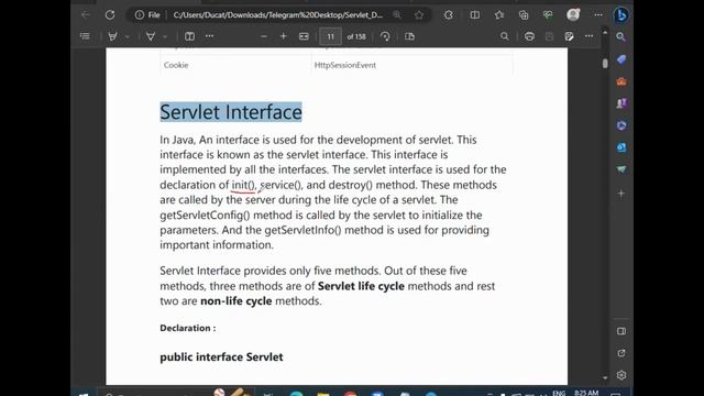 Ep4: Servlet API's, Hierarchy, Interface | Advance Java Complete Course смотреть онлайн
