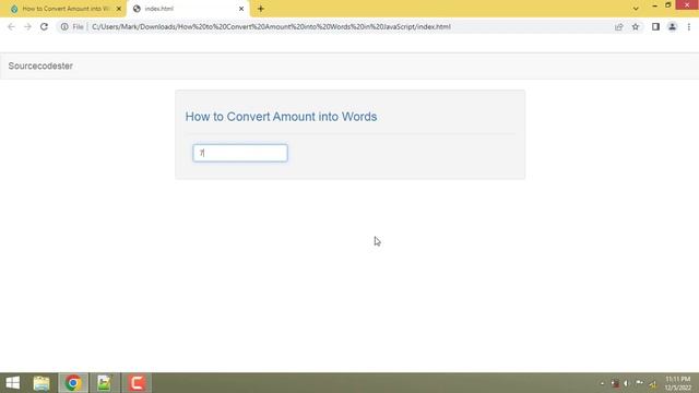 How to Convert Amount into Words in JavaScript смотреть онлайн