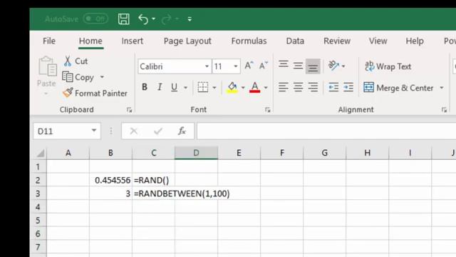 Random Number Generator in Excel смотреть онлайн