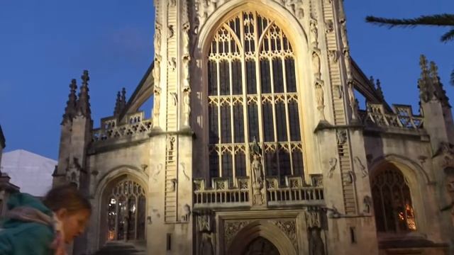 Рождественский рынок в Англии/ Christmas market in England. Bath. смотреть онлайн