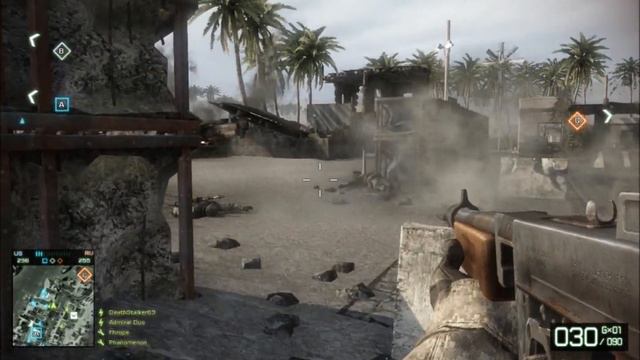 Battlefield Bad Company 2 - Engineer Gameplay - Conquest смотреть онлайн