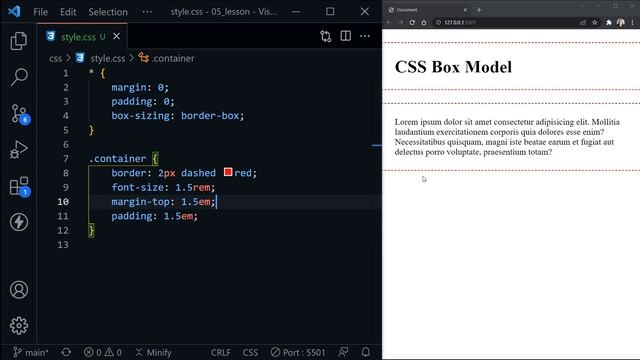 CSS Box Model Tutorial for Beginners смотреть онлайн