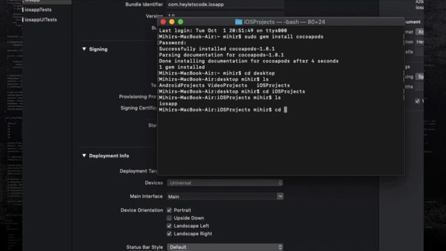 How To Install CocoaPods And Create Pod File In iOS | Swift Tutorial смотреть онлайн