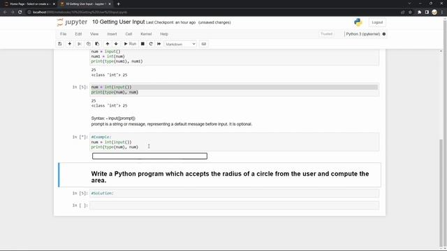 10 Getting Input from User || Python Programming Crash Course in Nepali || NextStep InfoTech смотреть онлайн