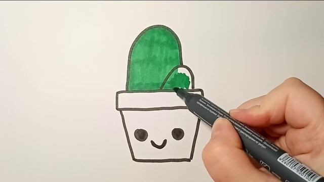 Как нарисовать кактус. Рисовать кактус. Кактус рисунок. Как нарисовать кактус детям. Детские рисунк смотреть онлайн