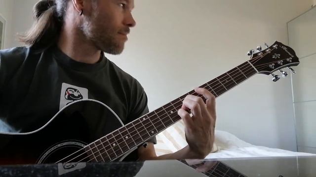 First notes with Ibanez AE-800 AS смотреть онлайн