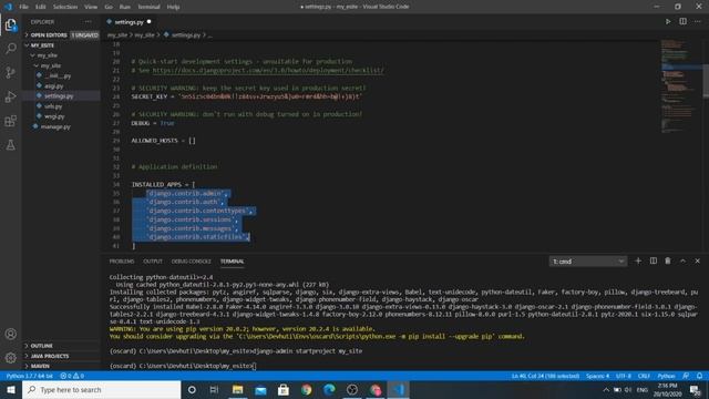 How to Install and Setup Django Oscar | E-Commerce Website | Django Oscar #1 смотреть онлайн