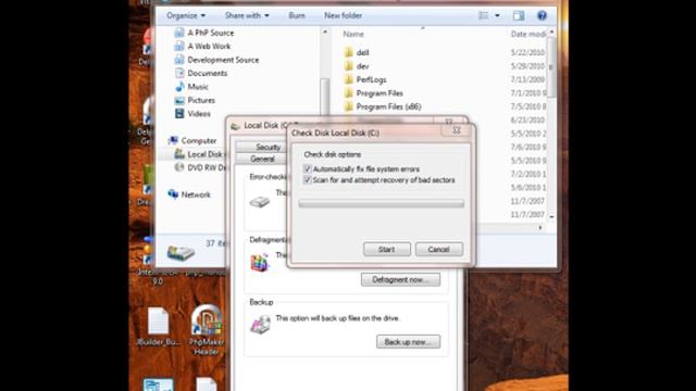 BCS Check Disk Tutorial смотреть онлайн