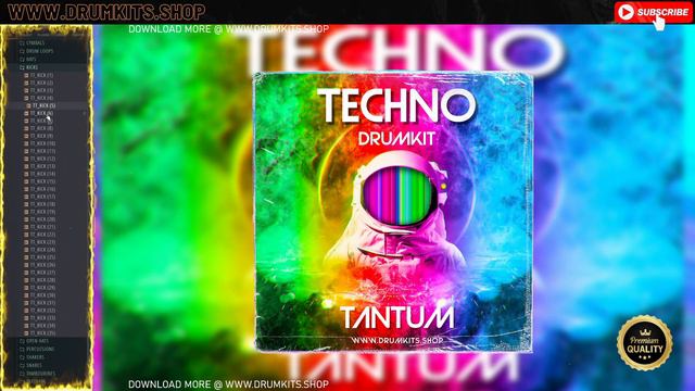 TECHNO DRUM KIT 2023 | Drum Kit Download
