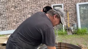 Тандыр из бочки ,своими руками ??