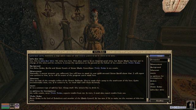 Talky Morrowind + Tamriel Rebuilt - Mainland Fighters Guild - Security for Ushu-Kur Iron Mine смотреть онлайн