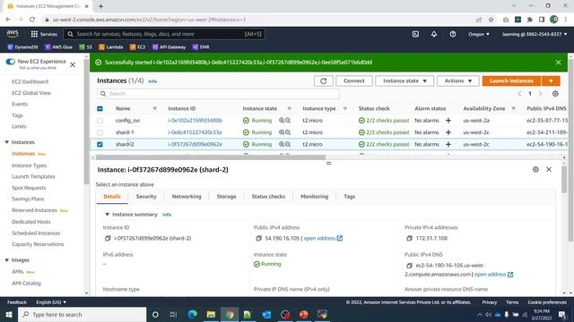 MongoDB Sharding | AWS EC2 instances | MongoDB Tutorial 2022 смотреть онлайн