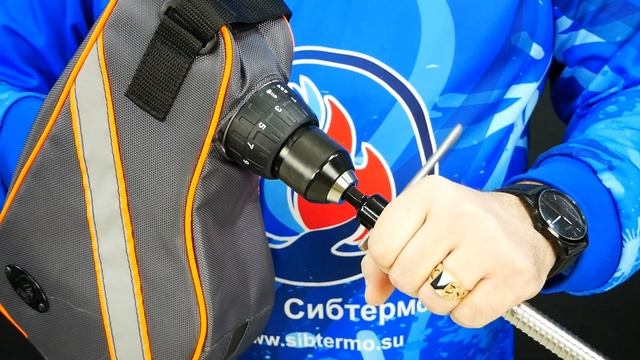 АДАПТЕР для ввёртышей к шуруповёрту. Крепить палатку зимой ещё комфортней! смотреть онлайн