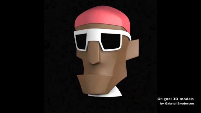 3D Model Game Characters for Gedda-Headz смотреть онлайн