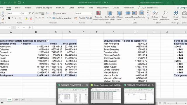 Cuadro de Mando Utilizando Power Query y Power Pivot смотреть онлайн