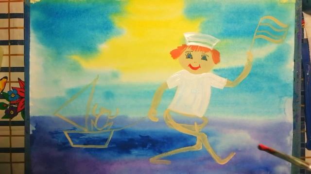 Как нарисовать юного капитана смотреть онлайн