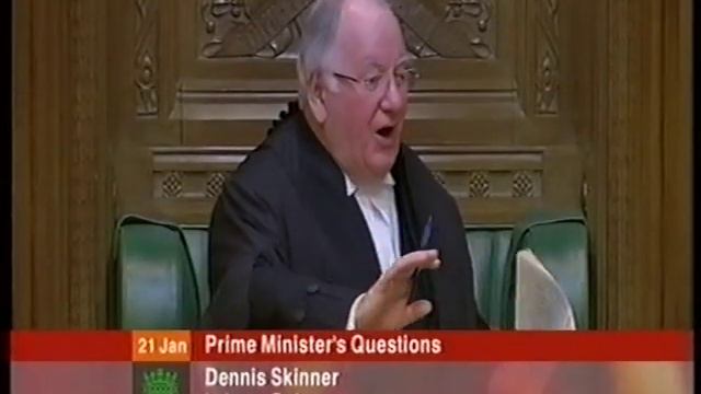 House of Commons - PMQs - Speaker Martin and Dennis Skinner смотреть онлайн