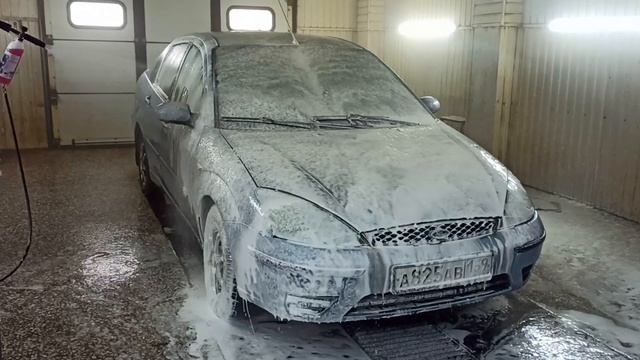 Мойка двигателя Форд Фокус 1 1.6 - Ford Focus 1 1.6 Duratec Rocam - Engine washing смотреть онлайн