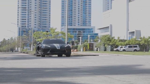 COFFEE MORNING RUN - CORVETTE C8 | 4K смотреть онлайн