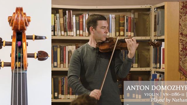 Anton Domozhyrov 2019 violin / Nathan Cole, violinist / at the Metzler Violin Shop смотреть онлайн