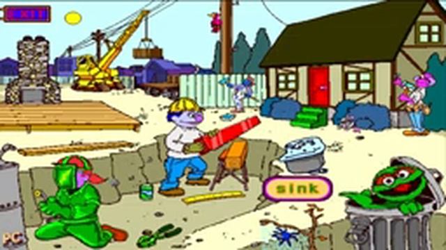 Sesame street: let's make a word - Win XP full walkthrough смотреть онлайн