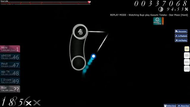 Kazumi Totaka - Star Maze [Hard] HD DT - Bupi Osu смотреть онлайн