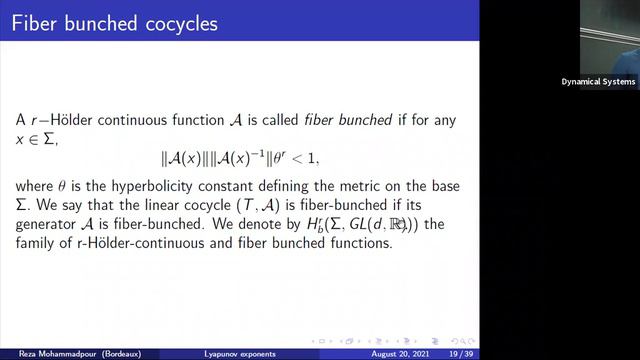 Reza Mohammadpour (Université de Bordeaux ), "Ergodic optimization and multifractal formalism (...) смотреть онлайн