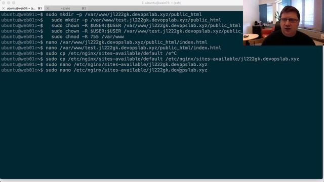 1DV031 - Demo - Configure Nginx смотреть онлайн