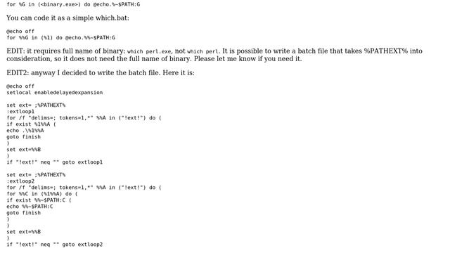 How can I "which ＜binary＞" in cmd.exe? (2 Solutions!!) смотреть онлайн
