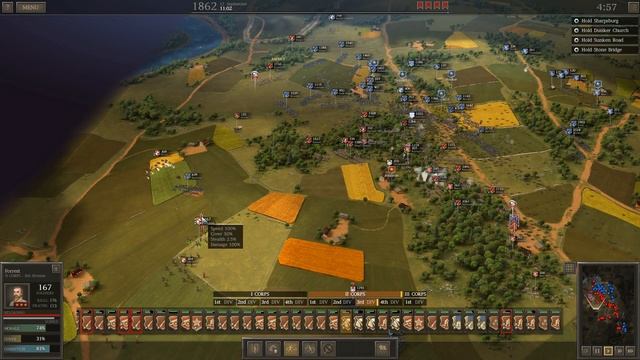 Antietam (Legendary - CSA) - Ultimate General Civil War смотреть онлайн