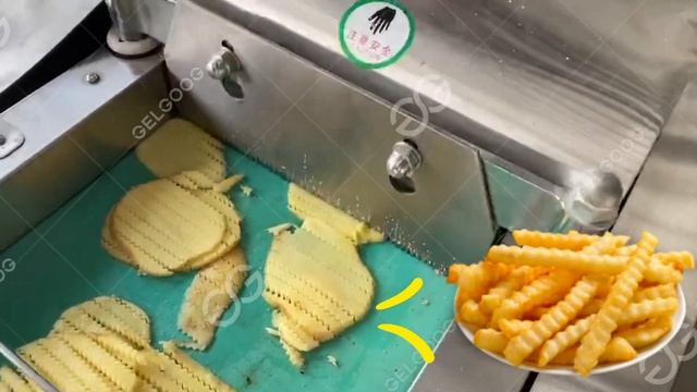 Машина Для Резки Картофеля Фри В Форме Морщин смотреть онлайн