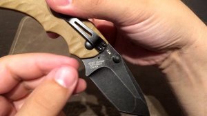Kershaw Shuffle 2 Tan : обзор ножа