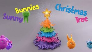 SUNNY BUNNIES - How to Make Photo Frames | ? Christmas Edition ❄️ | GET BUSY | Cartoons for Kids