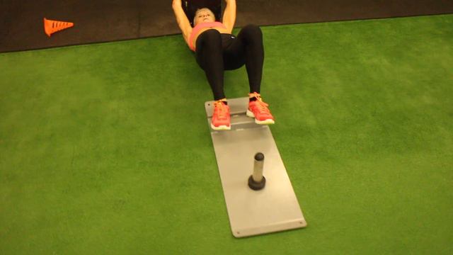 Sharaine - Watson Low Sled drag for hamstrings смотреть онлайн