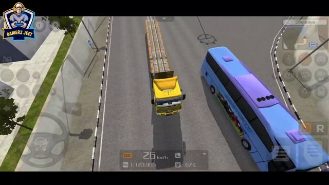 Share Mod RENAULT TRAILER TRUCK MOD FOR BUSSID || BUS SIMULATOR INDONESIA || GAMERZ JEET смотреть онлайн