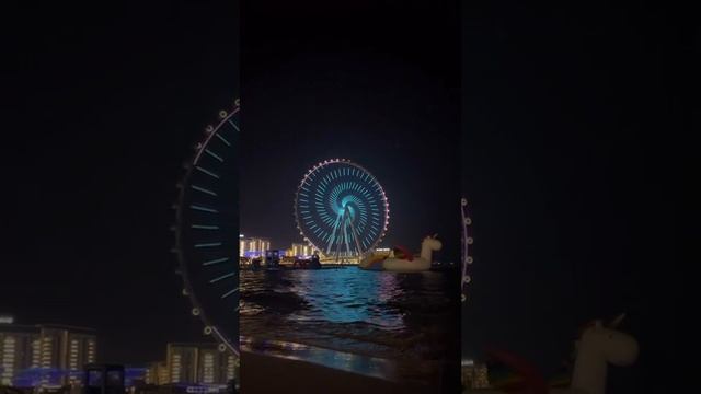 Колесо обозрения «Глаз Дубая». Ain Dibai. Eye Dubai #eyedubai #глаздубая #дубай #dubai смотреть онлайн