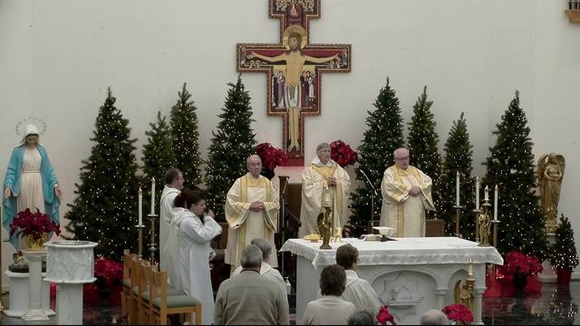 Live Stream Christmas Eve, Holy Family Tableau - Sun., 12/24/23, 10:30pm, St. Joseph's Charlton, MA смотреть онлайн