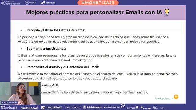 Inteligencia Artificial Y ECommerce ? Congreso Online #MONETIZA23 (29/11/2023)