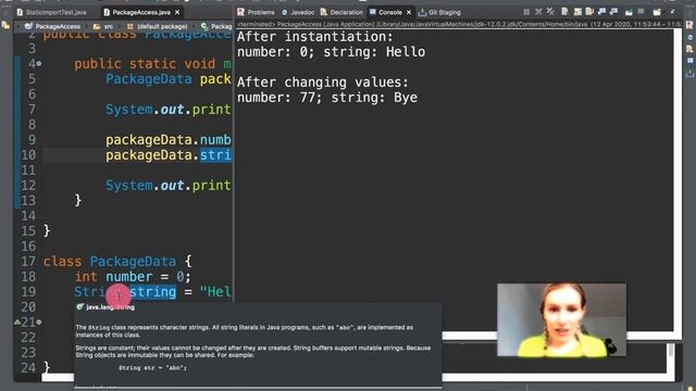 9) Java Static imports, package access and using BigDecimal | Java with Ali смотреть онлайн